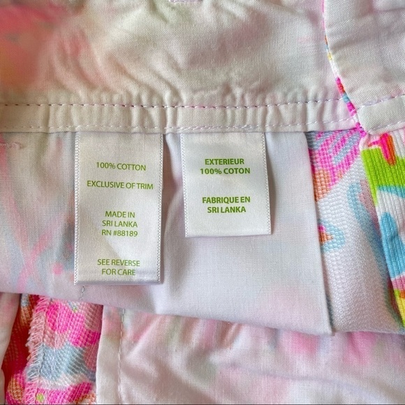 ❤️ Lilly Pulitzer Callahan Shorts Scuba to Cuba L8 - Picture 12 of 12